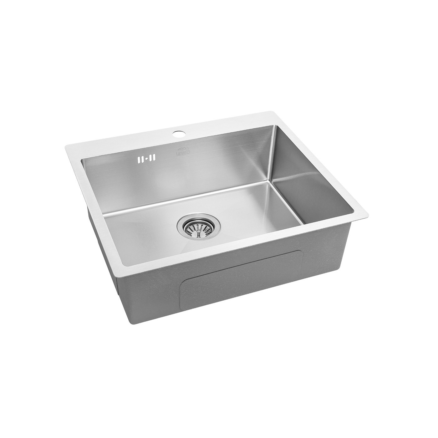 Zlew Zlewozmywak Jednokomorowy Wpuszczany Stalowy INOX MARMARA Laveo