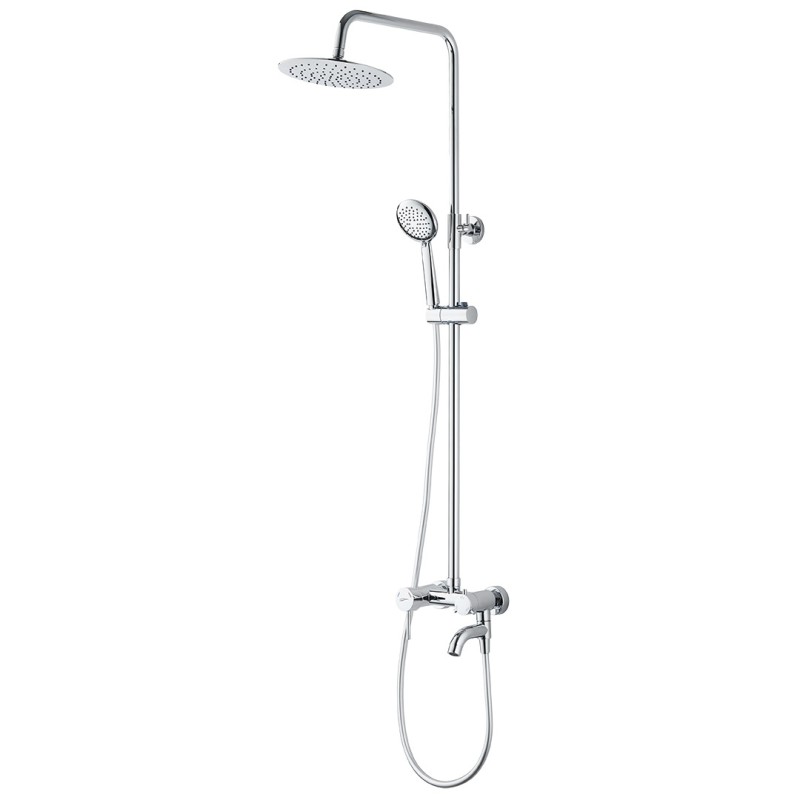 Kolumna Natryskowa z Baterią Srebrna NORTES Kuchinox