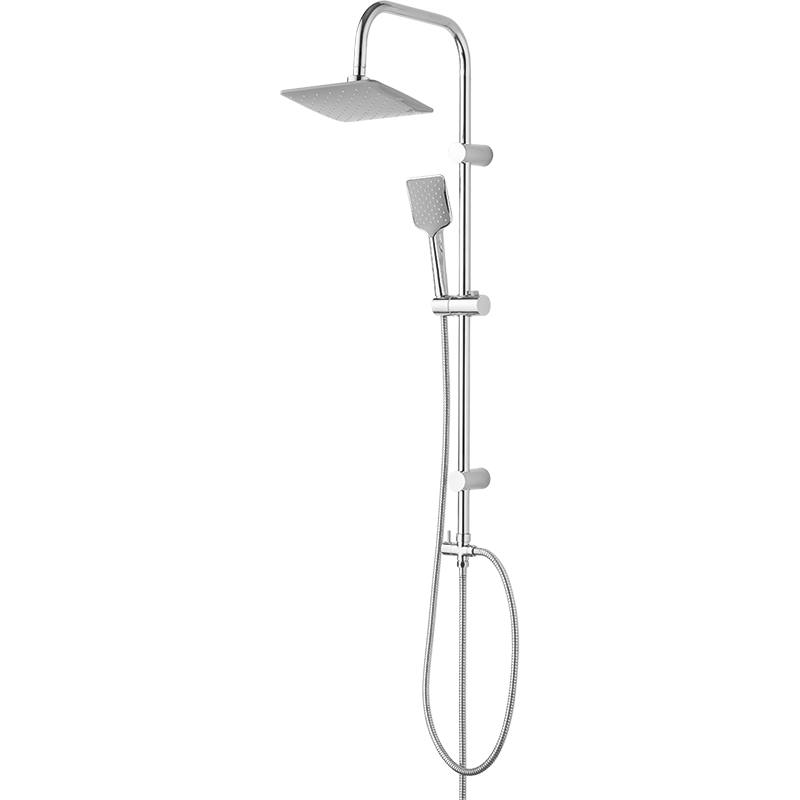 Kolumna Natryskowa Ścienna z Baterią Srebrna LIMA Kuchinox Kolumna Natryskowa Ścienna z Baterią Srebrna LIMA Kuchinox