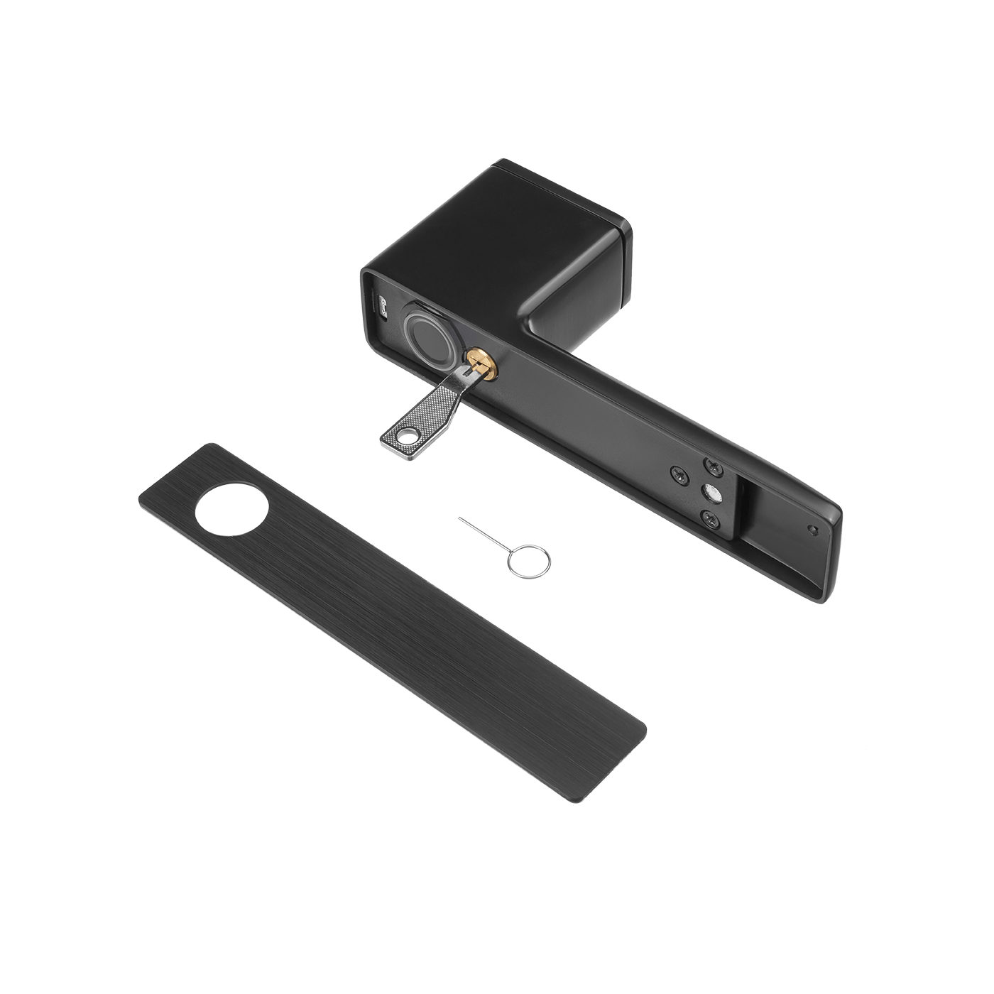 Klamka do Drzwi Wewnętrznych Elektroniczna Dotykowa Czarna TOCCO Kuchinox