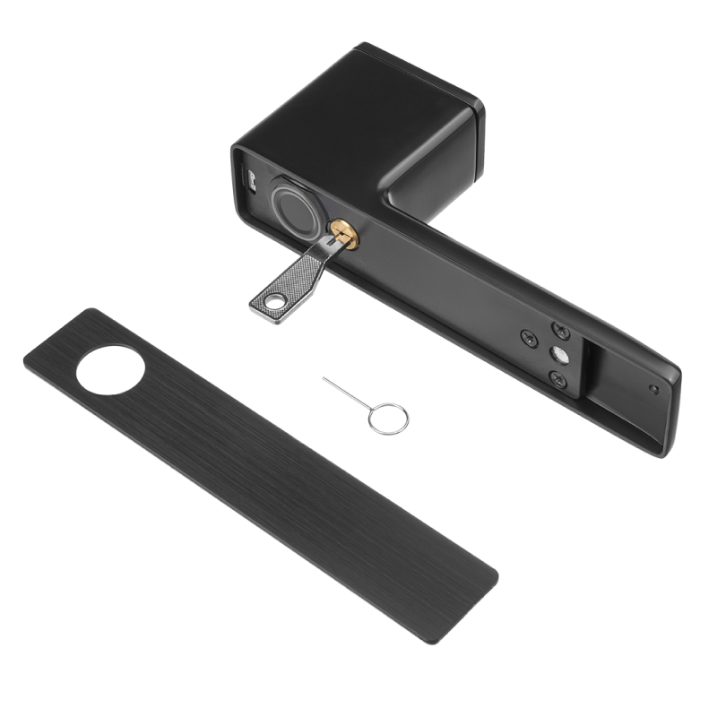 Klamka do Drzwi Wewnętrznych Elektroniczna Dotykowa Czarna TOCCO Kuchinox