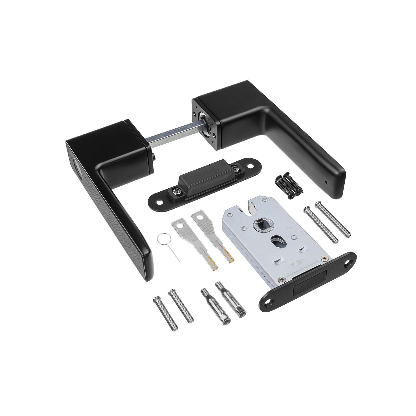 Klamka do Drzwi Wewnętrznych Elektroniczna Dotykowa Czarna TOCCO Kuchinox