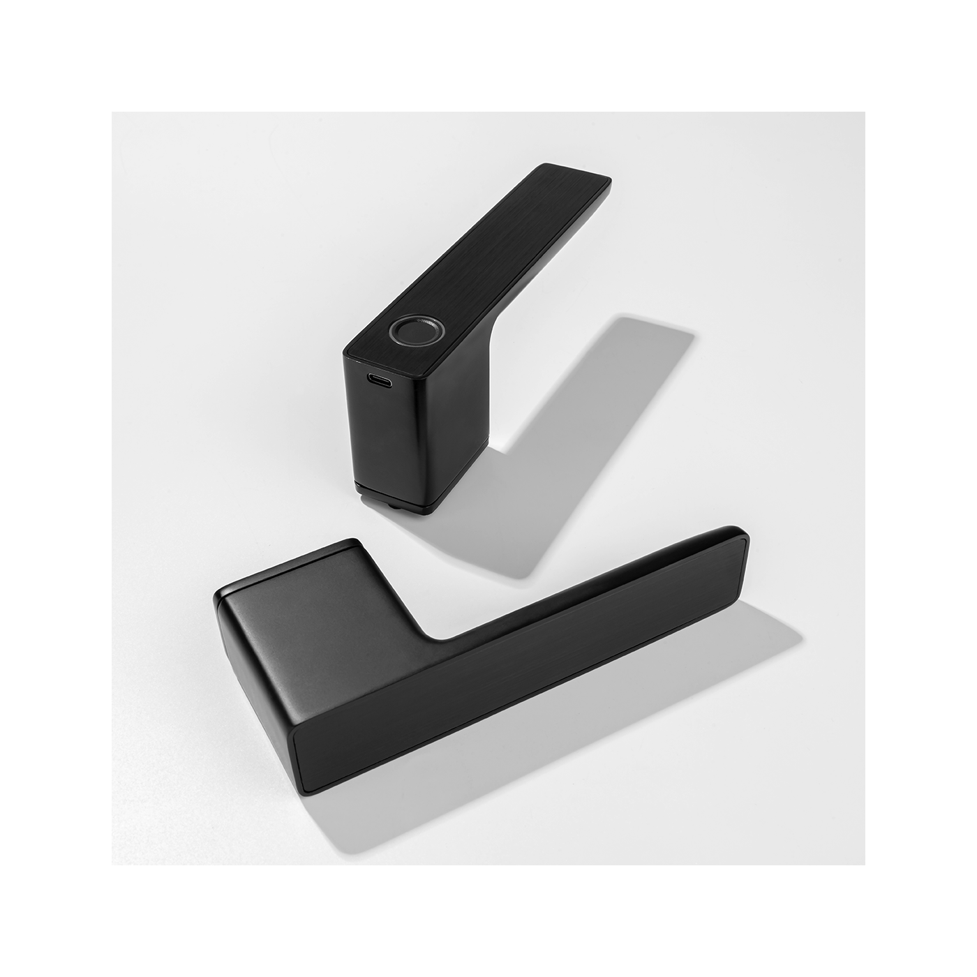 Klamka do Drzwi Wewnętrznych Elektroniczna Dotykowa Czarna TOCCO Kuchinox