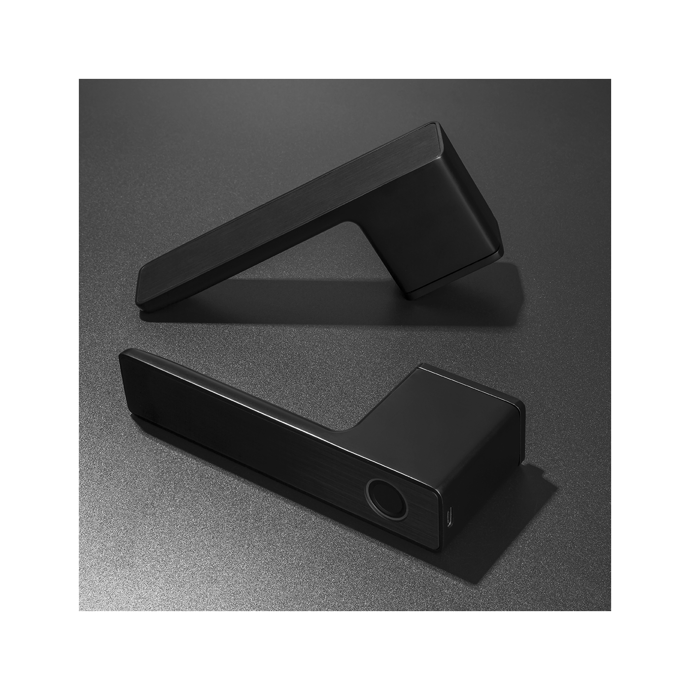 Klamka do Drzwi Wewnętrznych Elektroniczna Dotykowa Czarna TOCCO Kuchinox