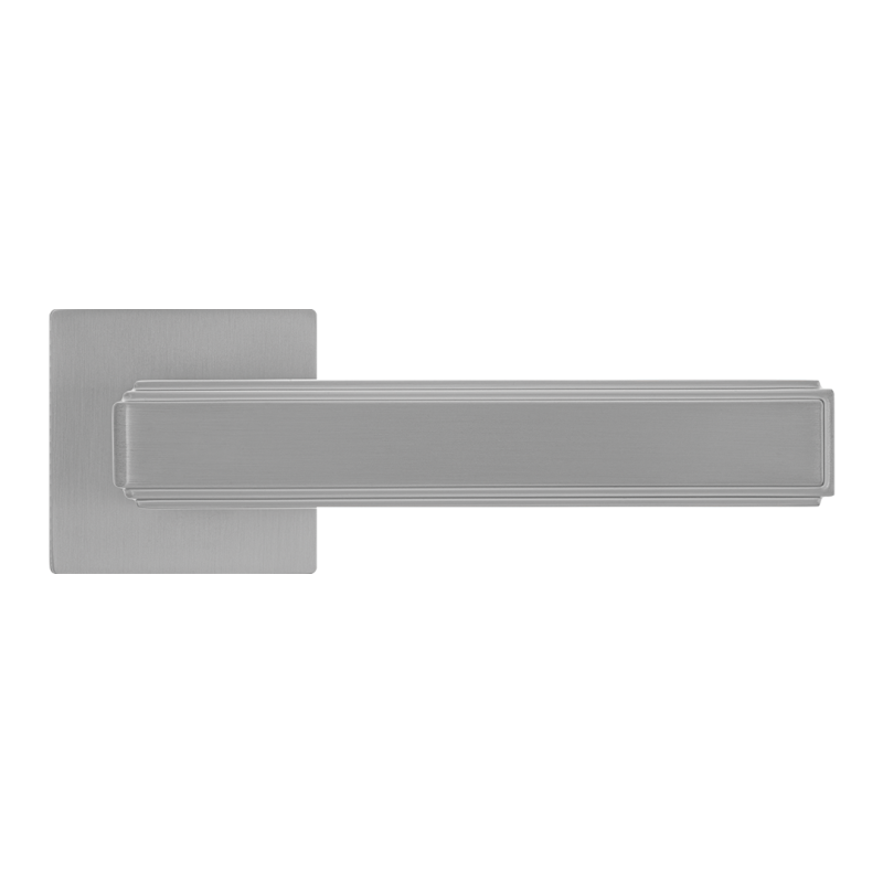 Klamka do Drzwi Wewnętrznych Srebrna TESSERA Kuchinox Klamka Wewnętrzna Klamka do Drzwi Wewnętrznych Srebrna TESSERA Kuchinox Klamka Wewnętrzna