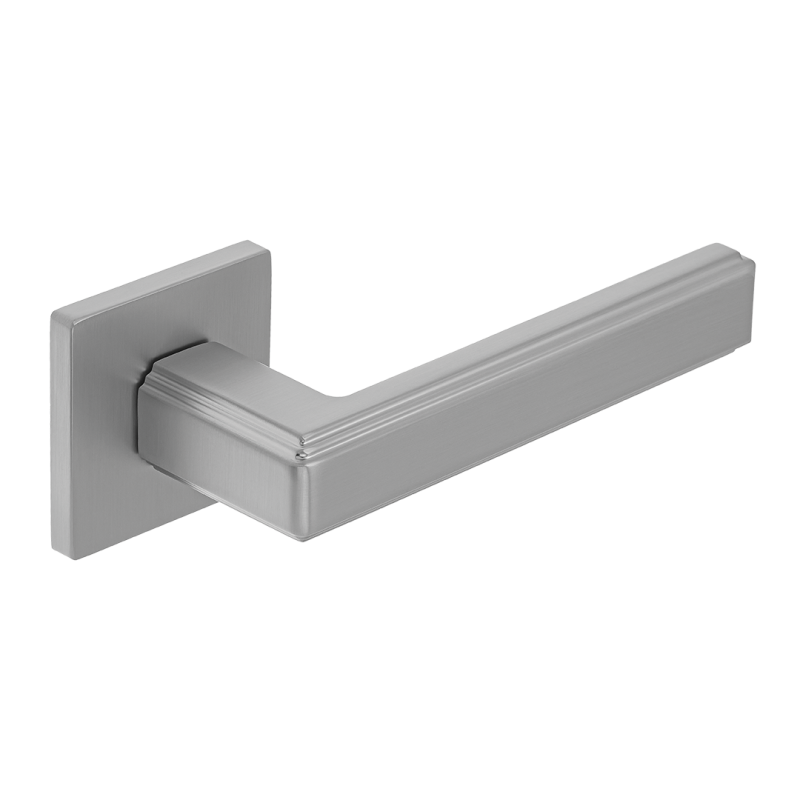 Klamka do Drzwi Wewnętrznych Srebrna TESSERA Kuchinox Klamka Wewnętrzna Klamka do Drzwi Wewnętrznych Srebrna TESSERA Kuchinox Klamka Wewnętrzna