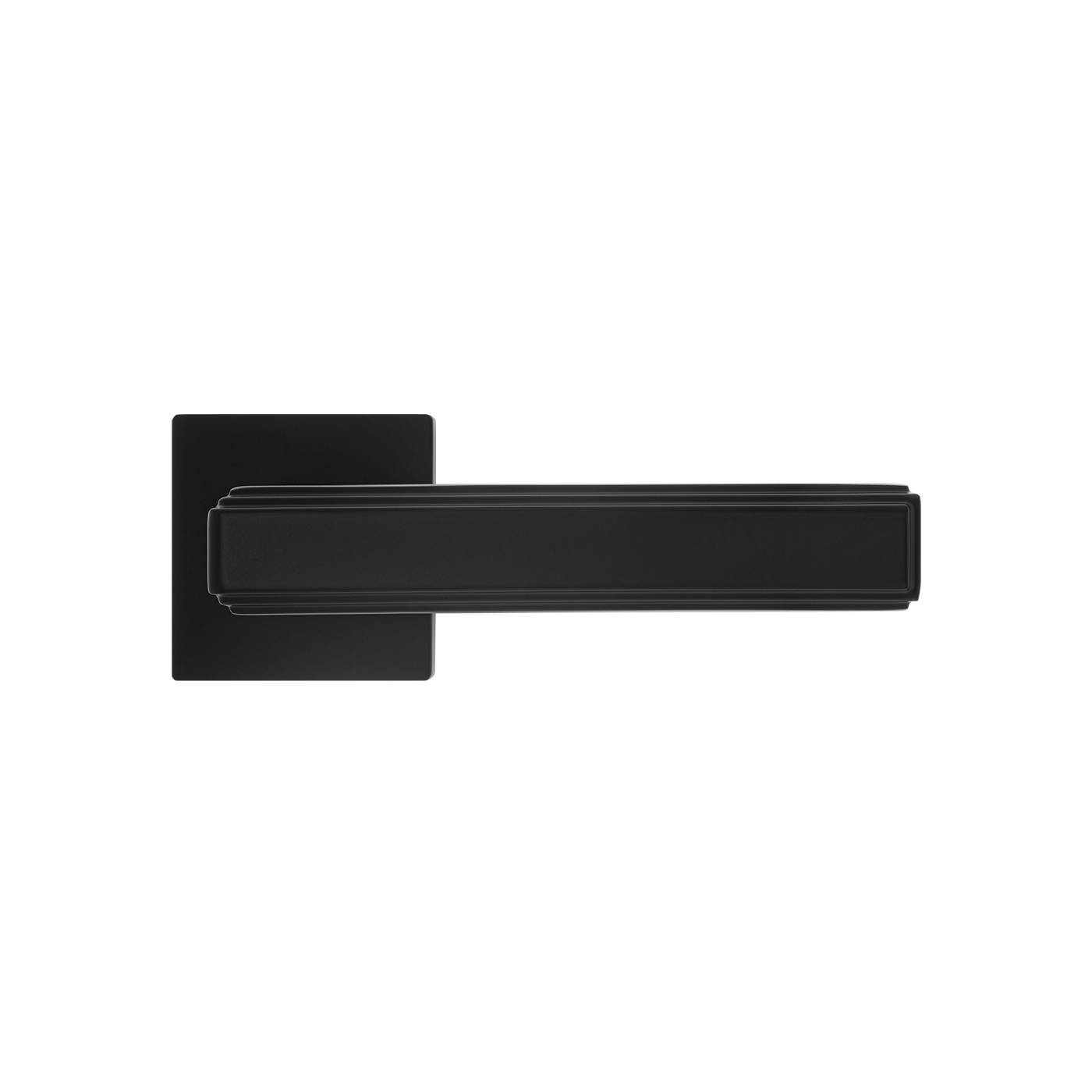 Klamka do Drzwi Wewnętrznych Czarna TESSERA Kuchinox