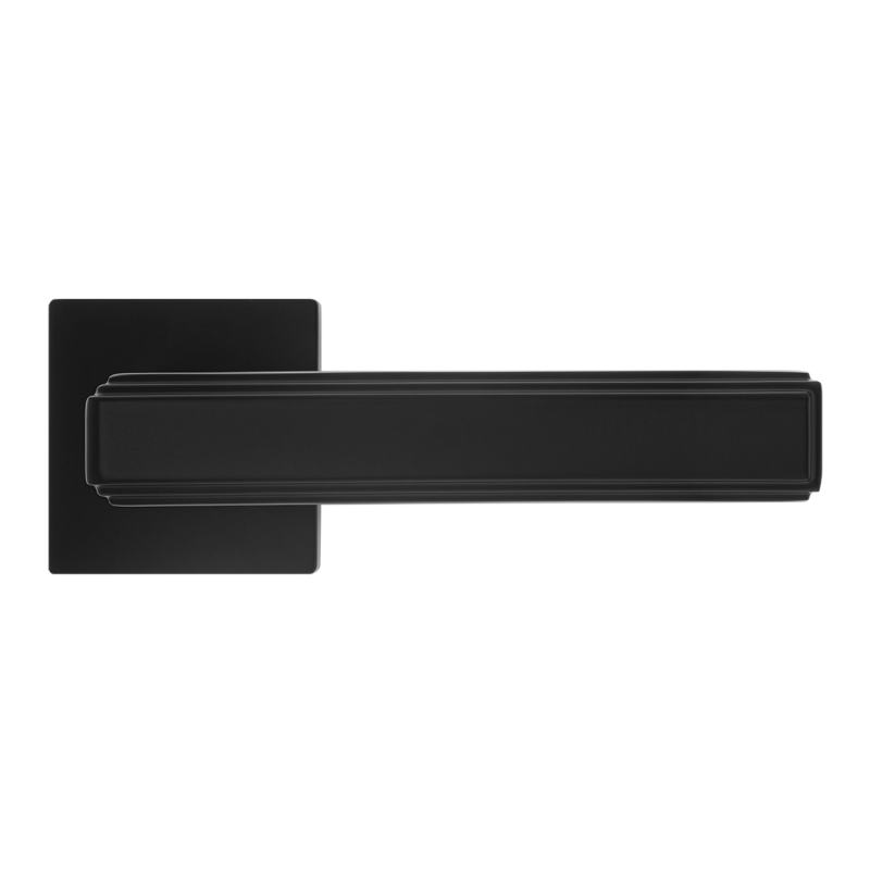 Klamka do Drzwi Wewnętrznych Czarna TESSERA Kuchinox