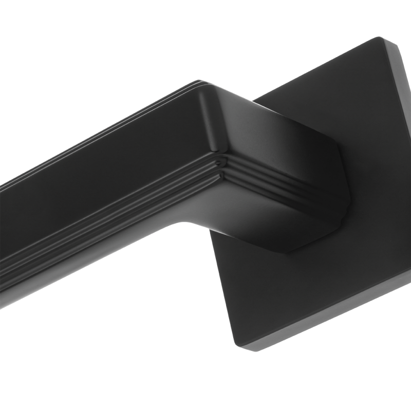 Klamka do Drzwi Wewnętrznych Czarna TESSERA Kuchinox