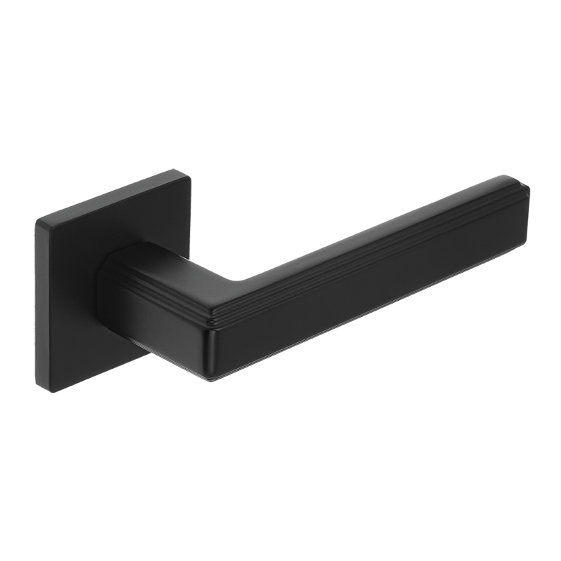 Klamka do Drzwi Wewnętrznych Czarna TESSERA Kuchinox