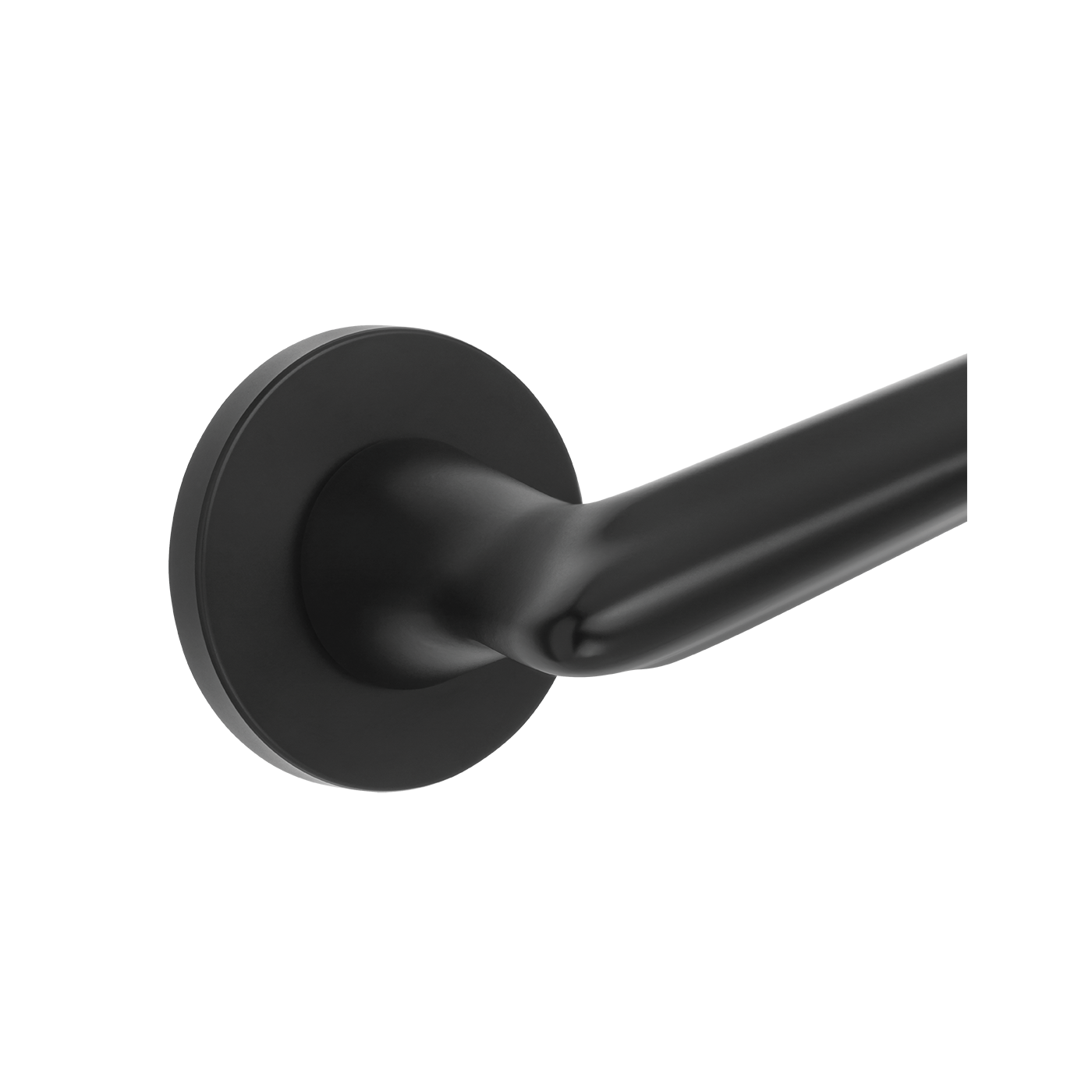 Klamka do Drzwi Wewnętrznych Czarna FORMELIA Kuchinox