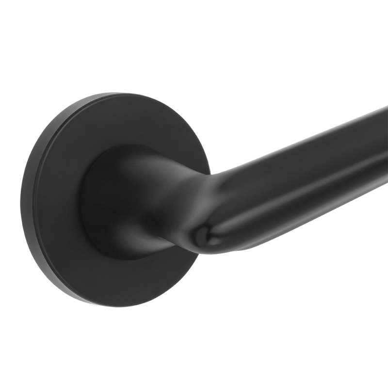 Klamka do Drzwi Wewnętrznych Czarna FORMELIA Kuchinox