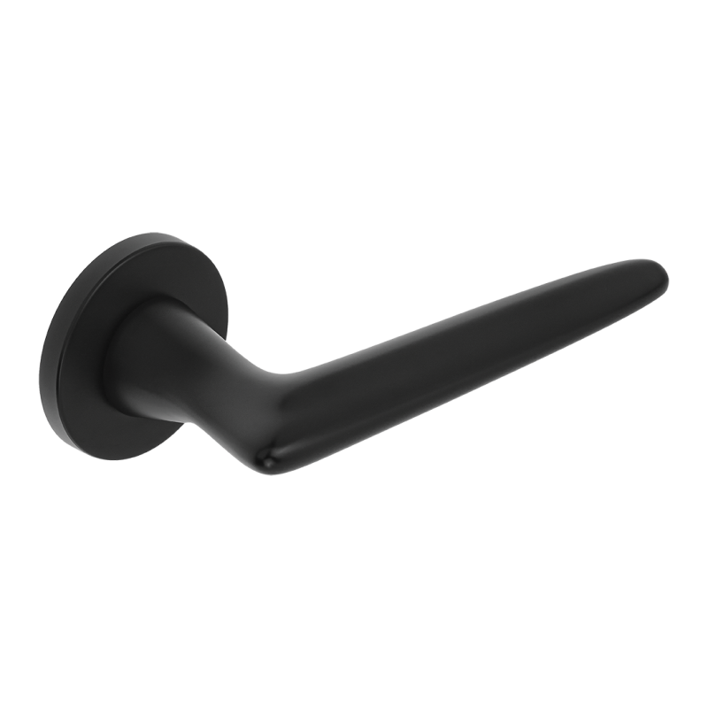 Klamka do Drzwi Wewnętrznych Czarna FORMELIA Kuchinox