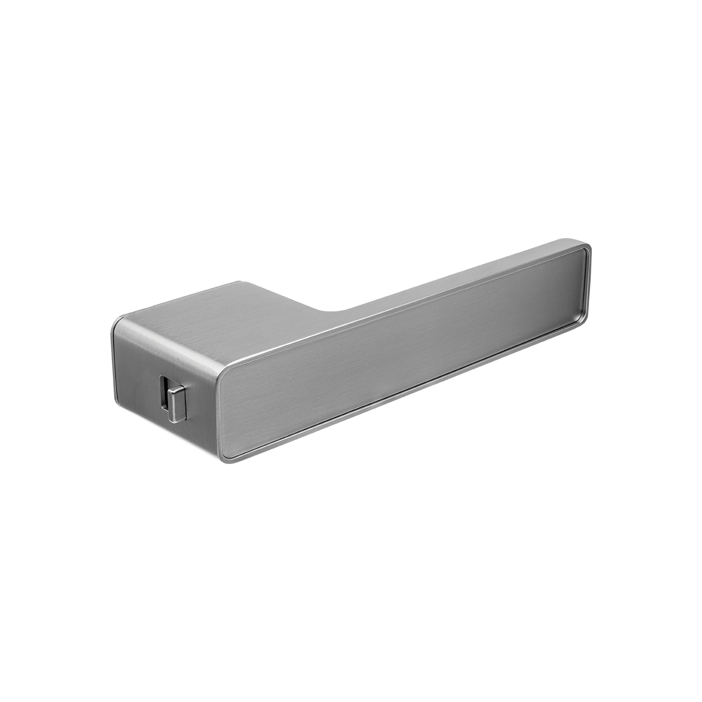 Klamka do Drzwi Wewnętrznych z Blokadą Srebrna SOMBRA Kuchinox Klamka do Drzwi Wewnętrznych z Blokadą Srebrna SOMBRA Kuchinox