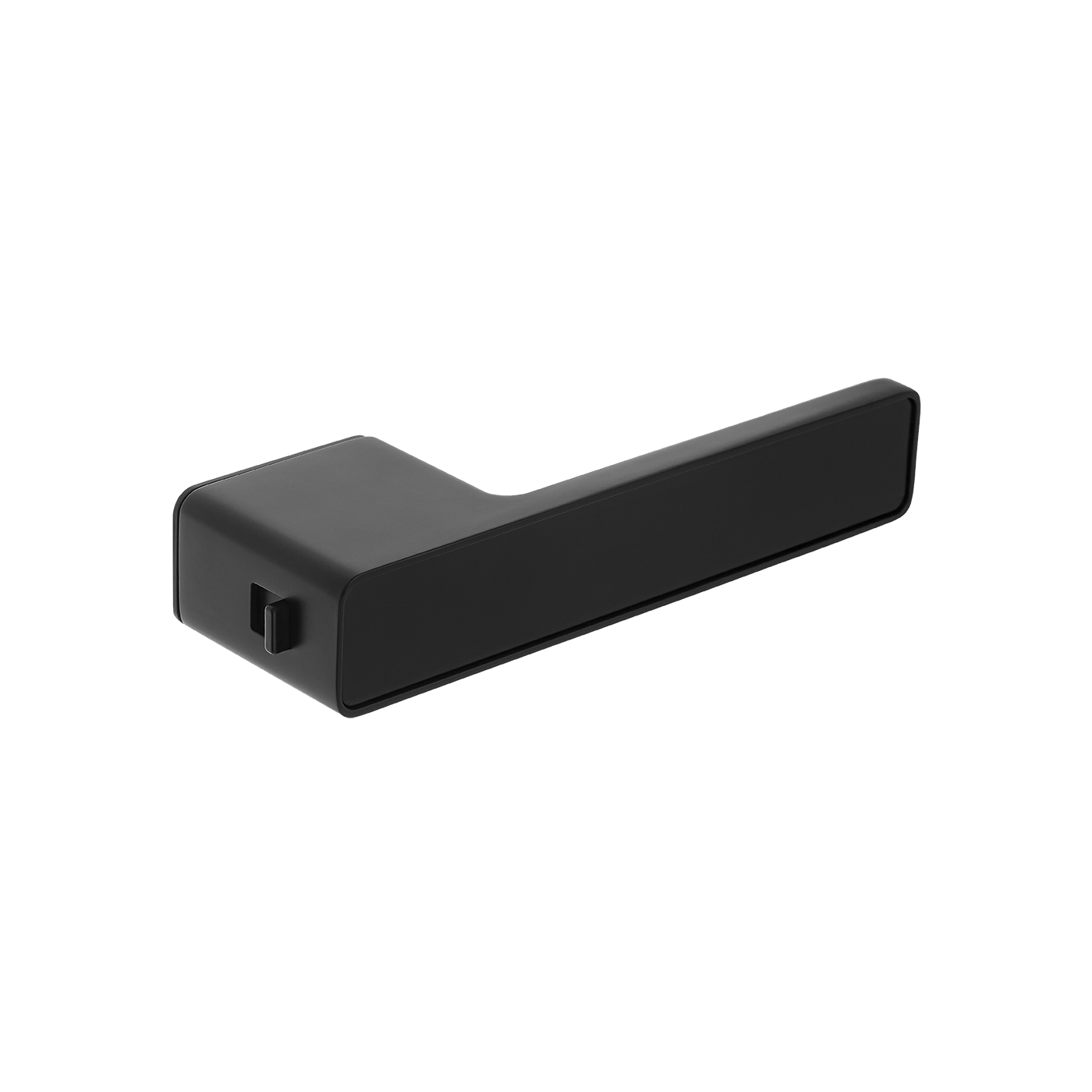 Klamka do Drzwi Wewnętrznych z Blokadą Czarna SOMBRA Kuchinox