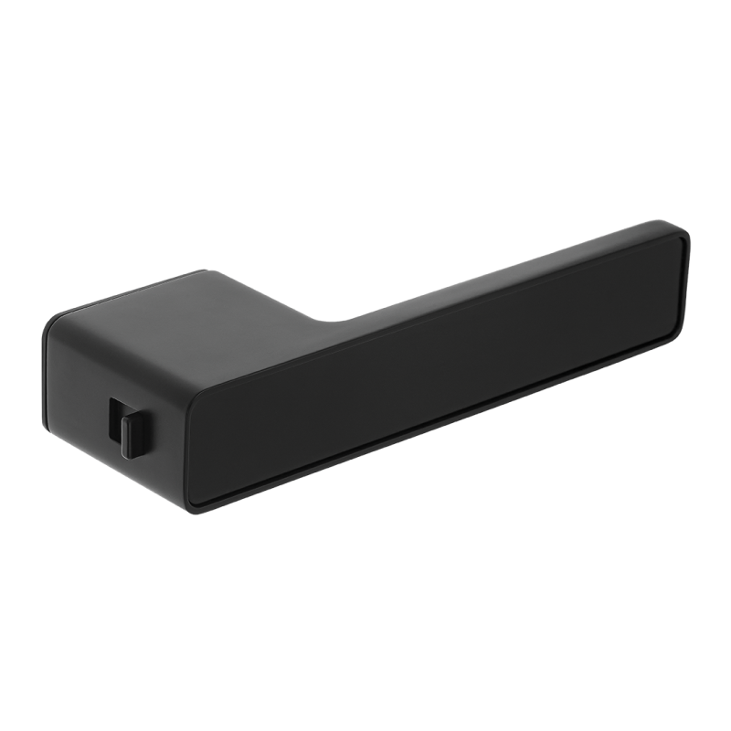 Klamka do Drzwi Wewnętrznych z Blokadą Czarna SOMBRA Kuchinox