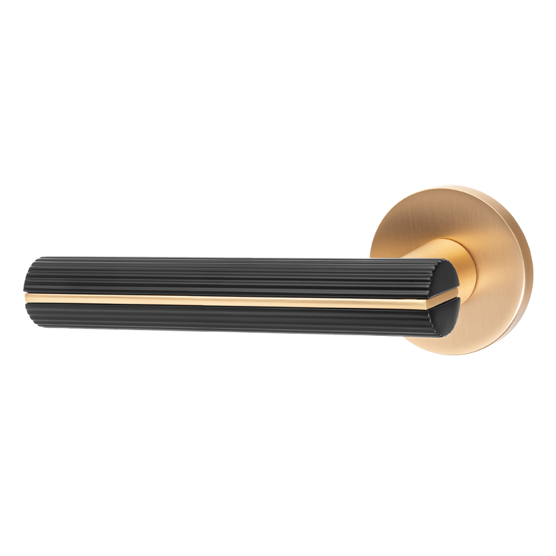 Klamka do Drzwi Wewnętrznych Czarno Złota MAIO II Kuchinox