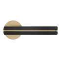 Klamka do Drzwi Wewnętrznych Czarno Złota MAIO II Kuchinox