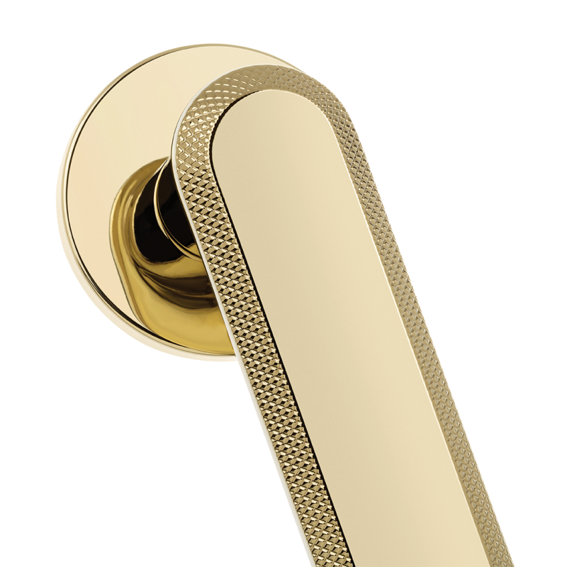 Klamka do Drzwi Wewnętrznych Złota RUGOS Kuchinox