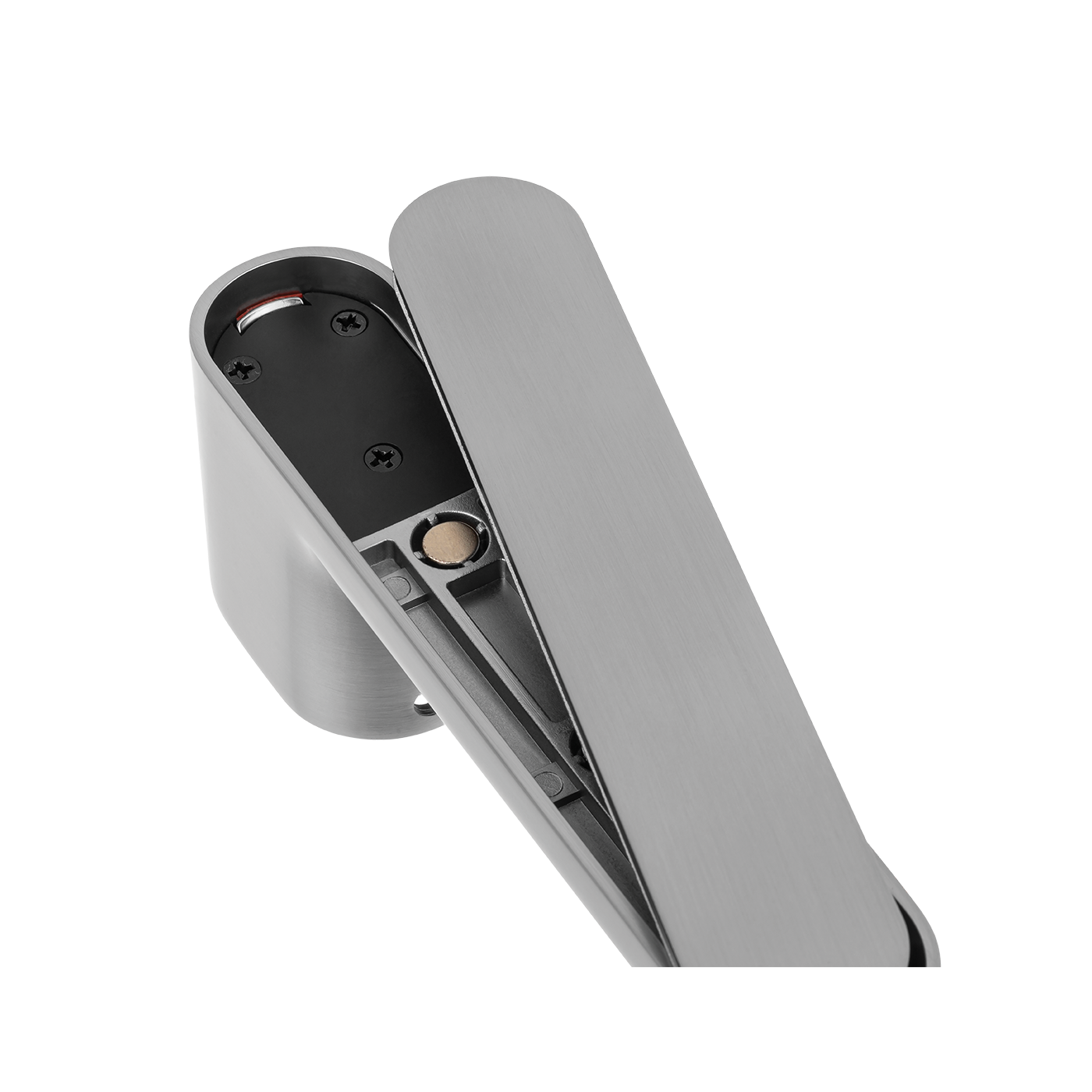 Klamka do Drzwi Wewnętrznych z Blokadą Srebrna SALIDA Kuchinox Klamka do Drzwi Wewnętrznych z Blokadą Srebrna SALIDA Kuchinox