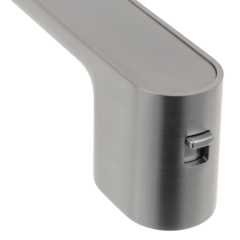 Klamka do Drzwi Wewnętrznych z Blokadą Srebrna SALIDA Kuchinox Klamka do Drzwi Wewnętrznych z Blokadą Srebrna SALIDA Kuchinox