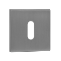 Rozeta Kwadratowa Klucz Szyld do Klamki Wewnętrznej Szara Kuchinox