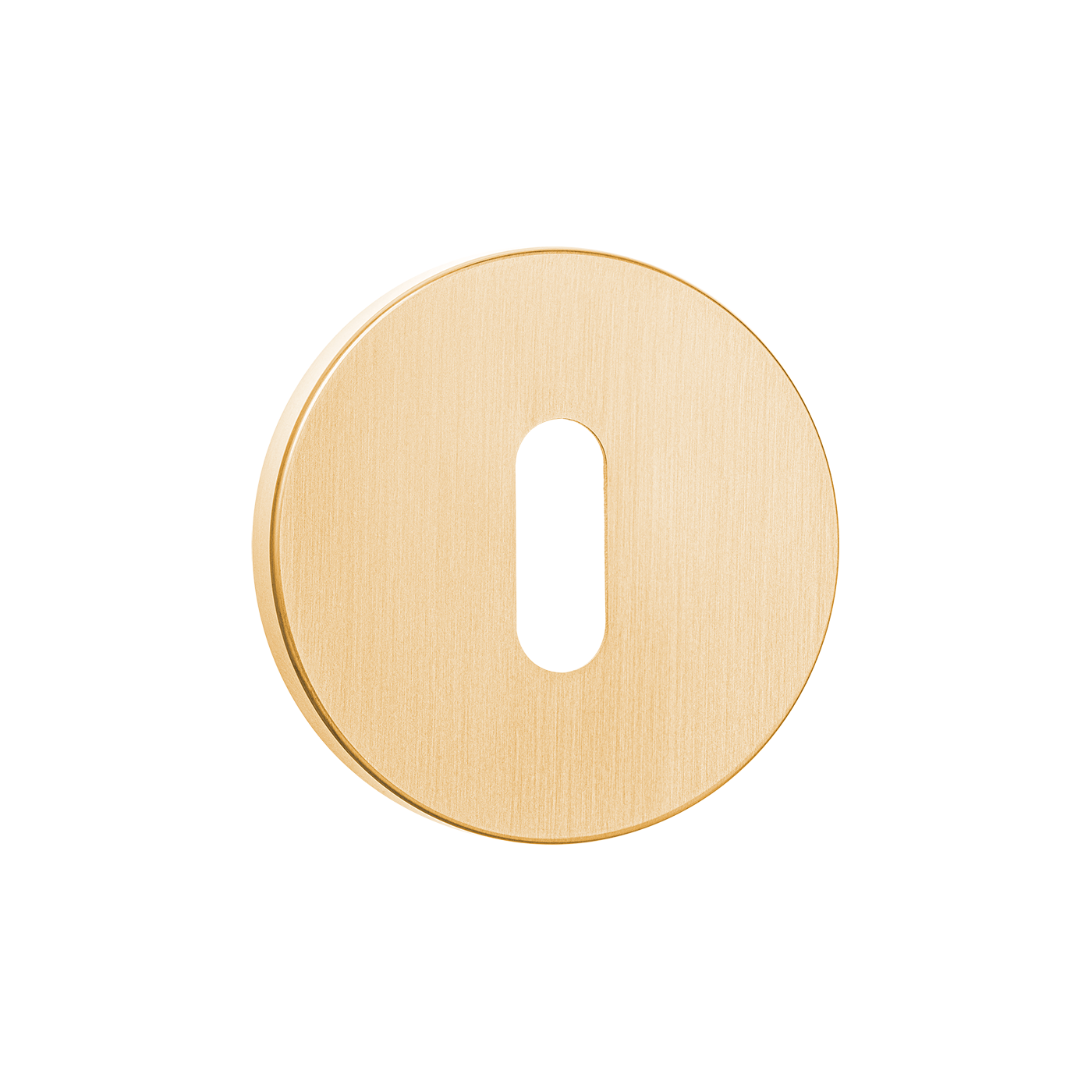 Rozeta Okrągła Klucz Szyld do Klamki Wewnętrznej Złoty Mat Kuchinox Rozeta Okrągła Klucz Szyld do Klamki Wewnętrznej Złoty Mat Kuchinox