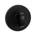 Rozeta Okrągła WC Szyld do Klamki Wewnętrznej Czarna Kuchinox Rozeta Okrągła WC Szyld do Klamki Wewnętrznej Czarna Kuchinox
