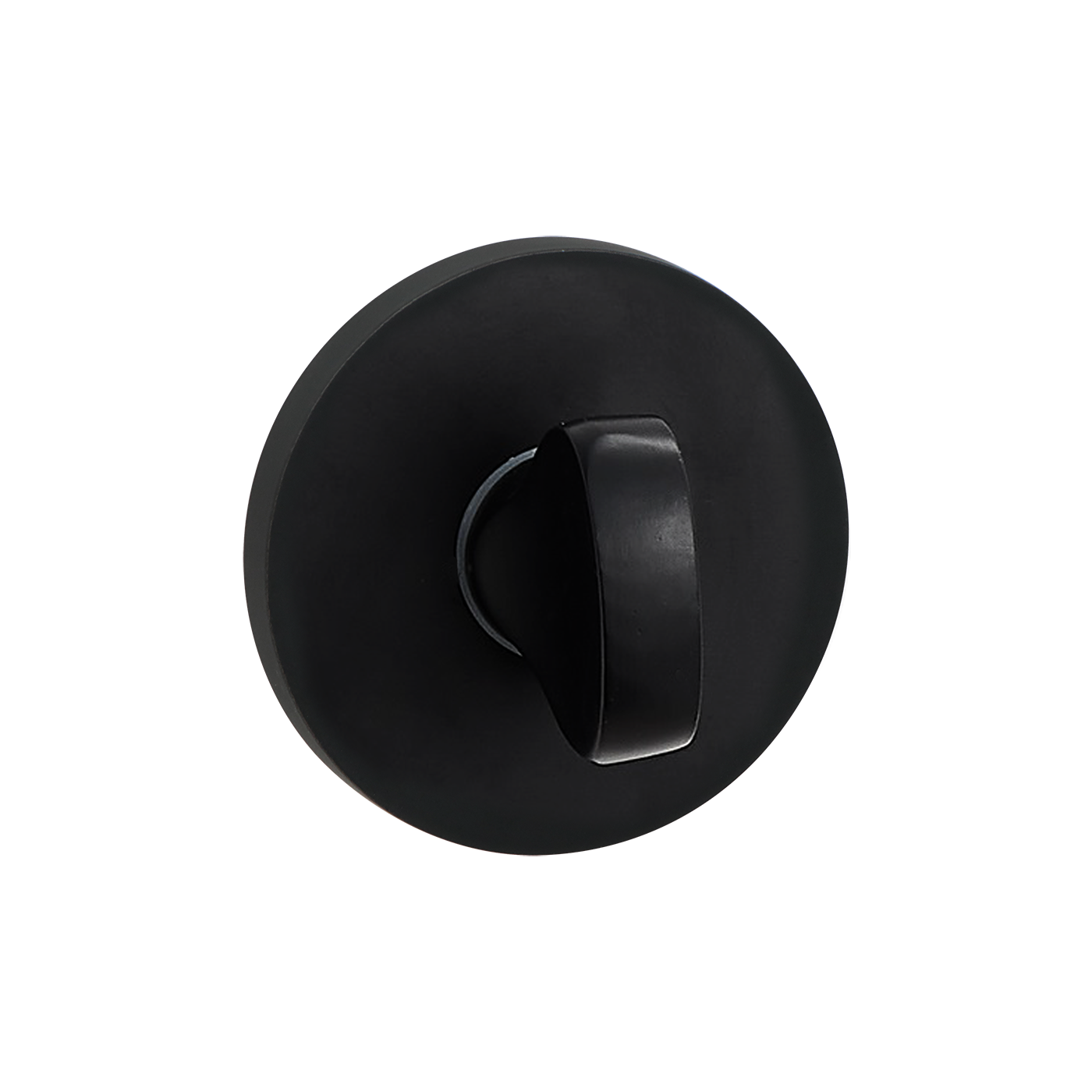 Rozeta Okrągła WC Szyld do Klamki Wewnętrznej Czarna Kuchinox Rozeta Okrągła WC Szyld do Klamki Wewnętrznej Czarna Kuchinox