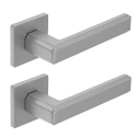 Klamka do Drzwi Wewnętrznych Srebrna TESSERA Kuchinox Klamka Wewnętrzna Klamka do Drzwi Wewnętrznych Srebrna TESSERA Kuchinox Klamka Wewnętrzna