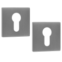 Rozeta Kwadratowa Wkładka Szyld do Klamki Wewnętrznej Szara Kuchinox Rozeta Kwadratowa Wkładka Szyld do Klamki Wewnętrznej Szara Kuchinox