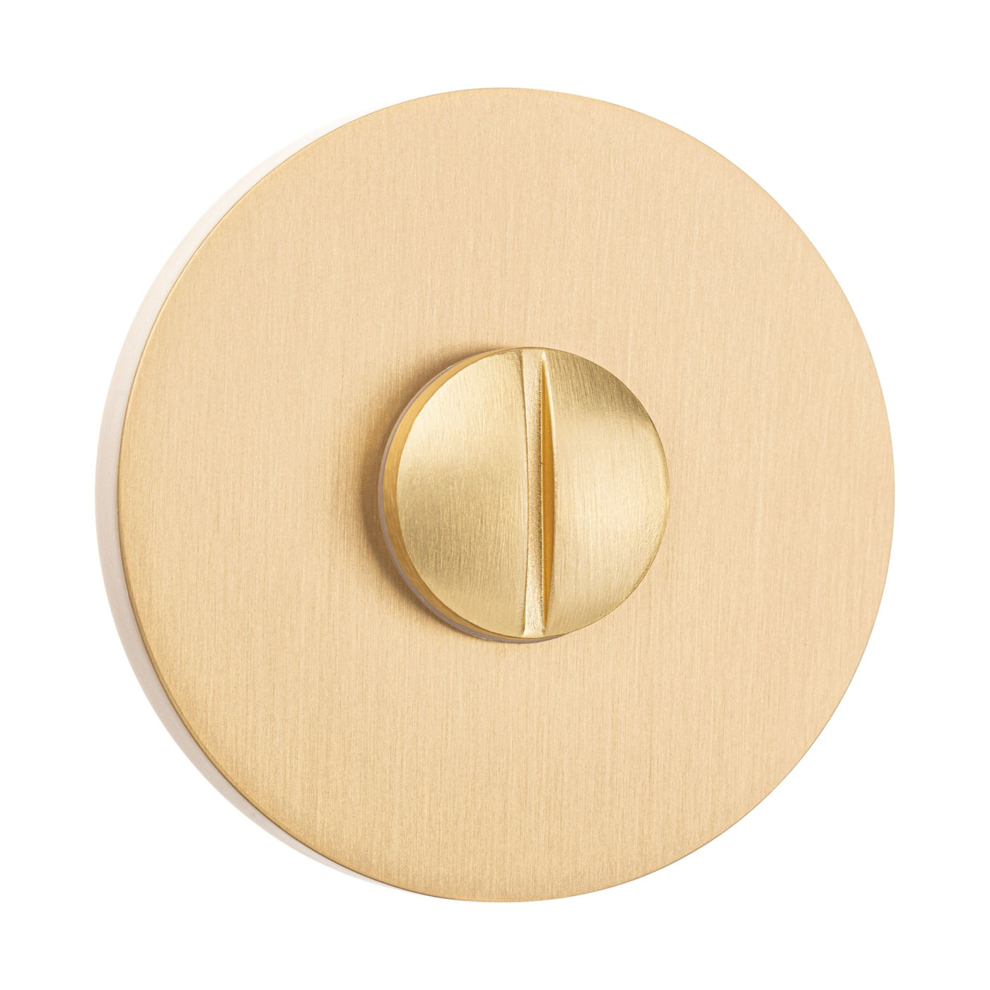 Rozeta Okrągła WC Szyld do Klamki Wewnętrznej Złota Mat Kuchinox Rozeta Okrągła WC Szyld do Klamki Wewnętrznej Złota Mat Kuchinox