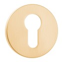 Rozeta Okrągła Wkładka Szyld do Klamki Wewnętrznej Złota Mat Kuchinox Rozeta Okrągła Wkładka Szyld do Klamki Wewnętrznej Złota Mat Kuchinox