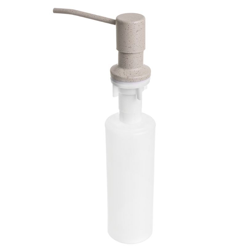 Dozownik na Płyn do Mycia Naczyń LIBRA 300ml Kuchinox Beż Granit Dozownik na Płyn do Mycia Naczyń LIBRA 300ml Kuchinox Beż Granit