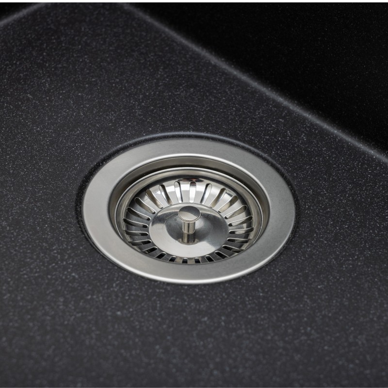 Zlew Zlewozmywak Granitowy Czarny Megalo Zlew Zlewozmywak Granitowy Czarny Megalo