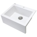 Zlew Zlewozmywak Granitowy Biały KOMODO
