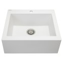 Zlew Zlewozmywak Granitowy Biały KOMODO