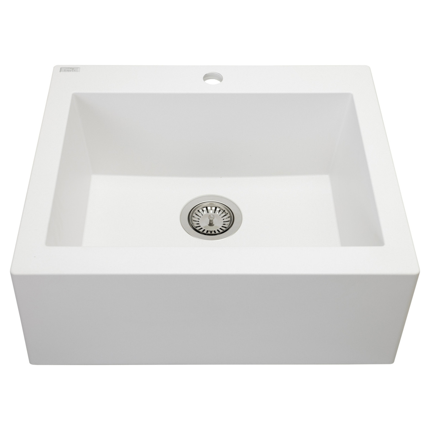 Zlew Zlewozmywak Granitowy Biały KOMODO