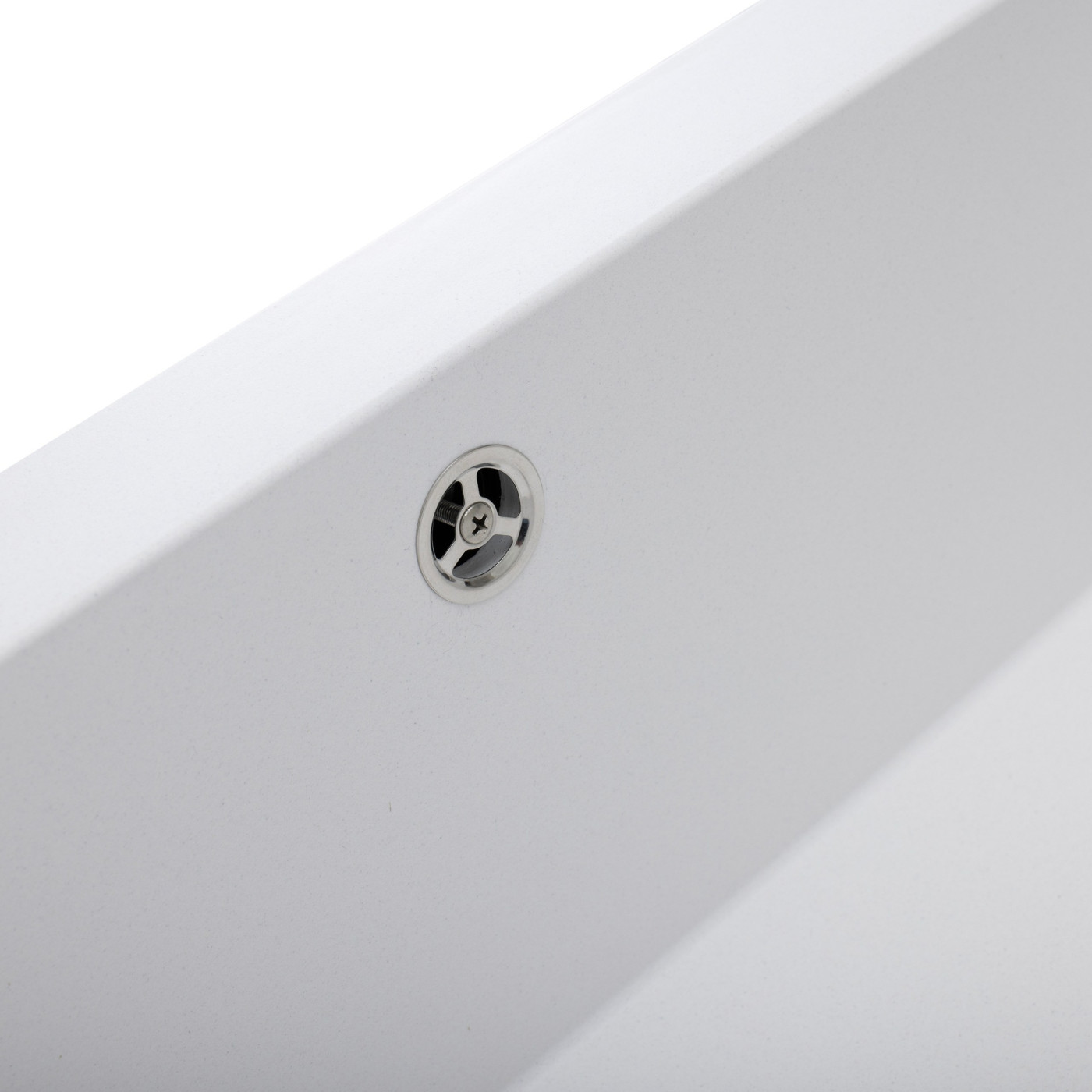 Zlew Zlewozmywak Granitowy Biały KOMODO