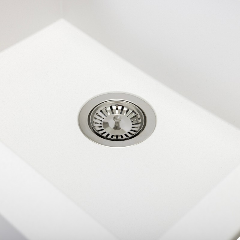 Zlew Zlewozmywak Granitowy Biały KOMODO