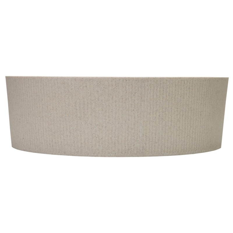 Umywalka Nablatowa Granitowa Umywalka Beżowa Laveo Cliff