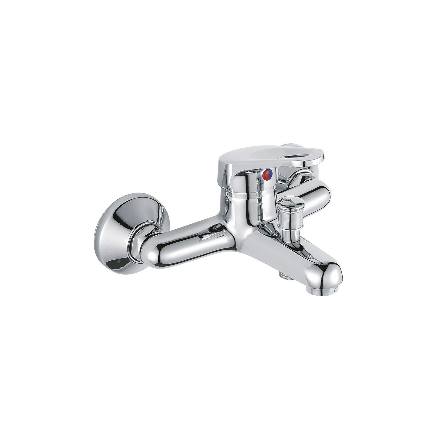 Bateria Wannowa Ścienna Chrom GRACE Kuchinox BKY_010D