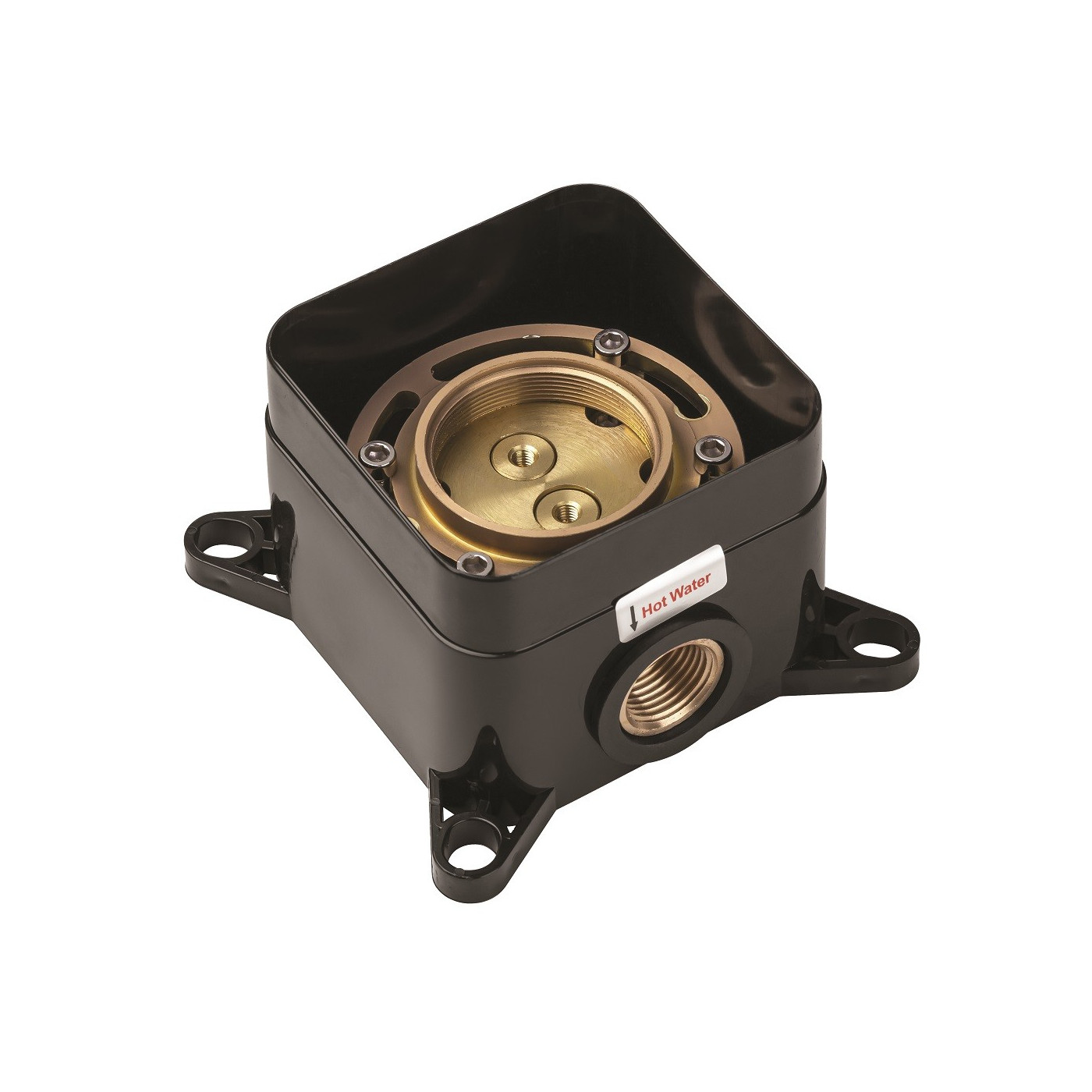 Bateria Wannowa Wolnostojąca Złoto Szczotkowane POLA Laveo BAP_G1SB Bateria Wannowa Wolnostojąca Złoto Szczotkowane POLA Laveo BAP_G1SB