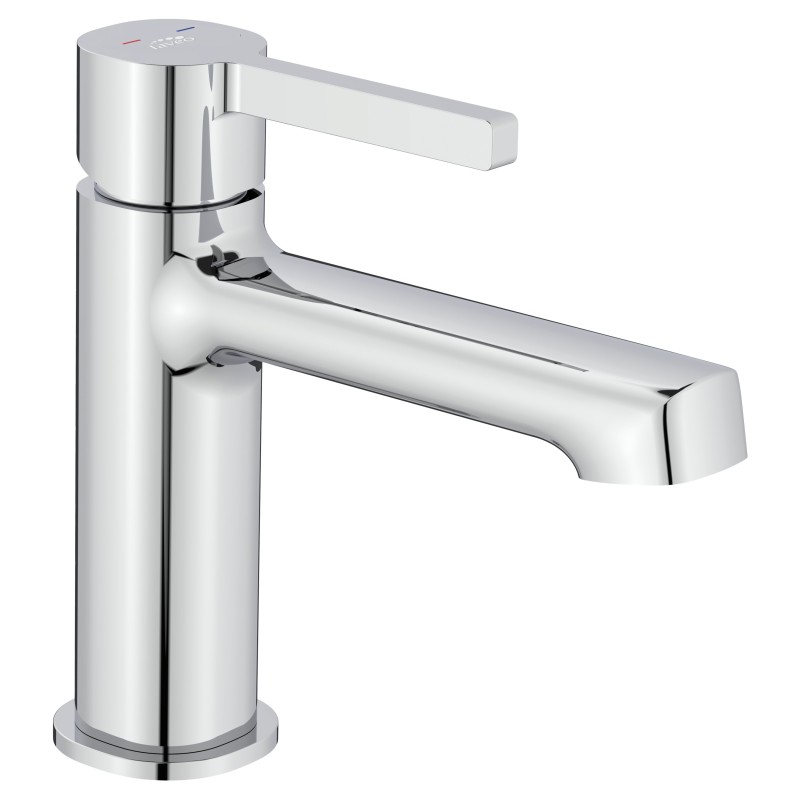 Bateria Umywalkowa Stojąca z Korkiem Chrom ALITA Laveo BVA_022D Bateria Umywalkowa Stojąca z Korkiem Chrom ALITA Laveo BVA_022D