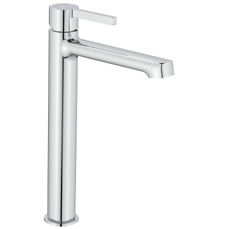 Bateria Umywalkowa Stojąca Nablatowa Chrom ALITA Laveo BVA_02ND