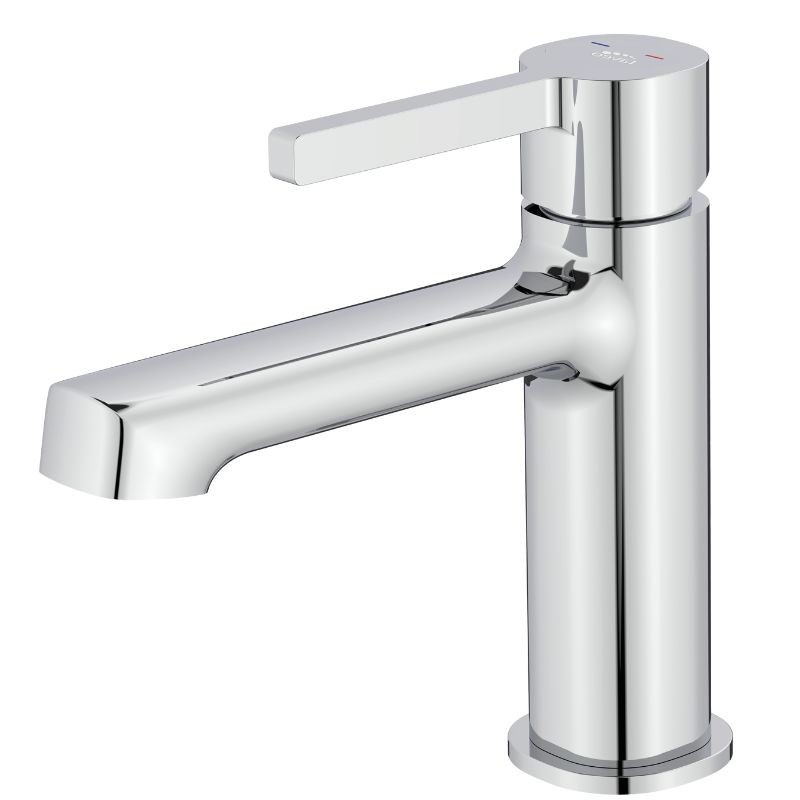 Bateria Umywalkowa Stojąca z Korkiem Chrom ALITA Laveo BVA_022D Bateria Umywalkowa Stojąca z Korkiem Chrom ALITA Laveo BVA_022D