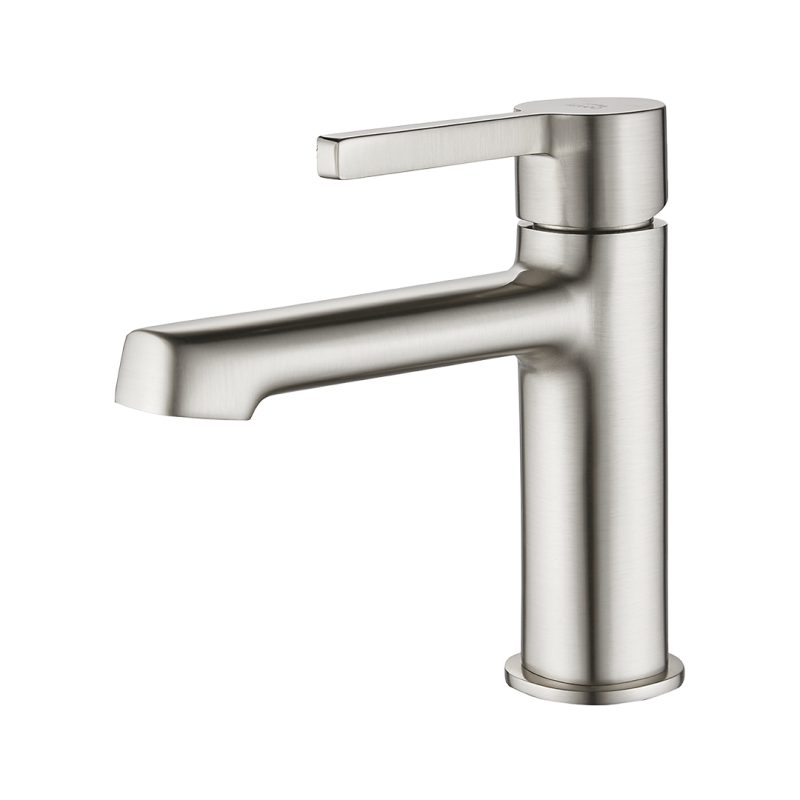 Bateria Umywalkowa Stojąca z Korkiem Srebrna ALITA Laveo BVA_322D Bateria Umywalkowa Stojąca z Korkiem Srebrna ALITA Laveo BVA_322D