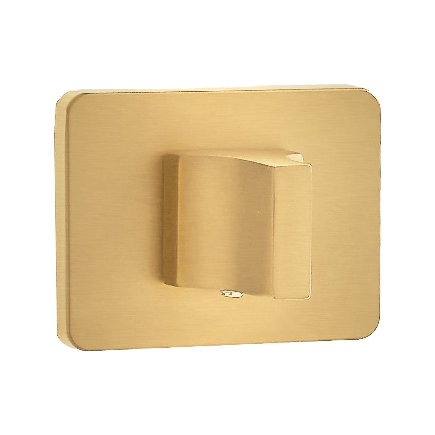 Szyld Krótki Prostokątny WC Złoty Kuchinox