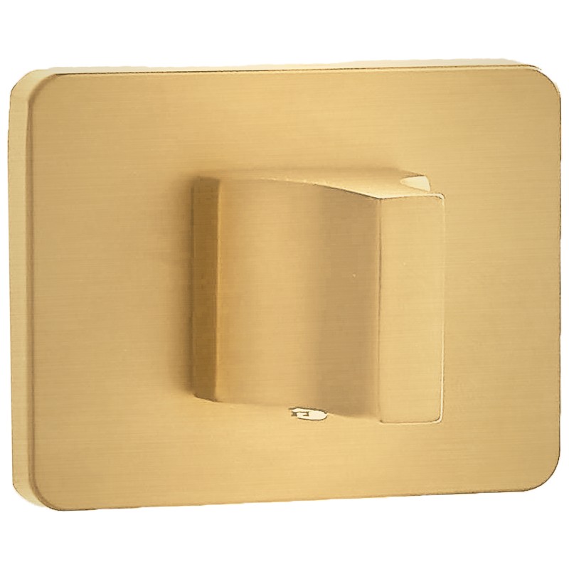 Szyld Krótki Prostokątny WC Złoty Kuchinox