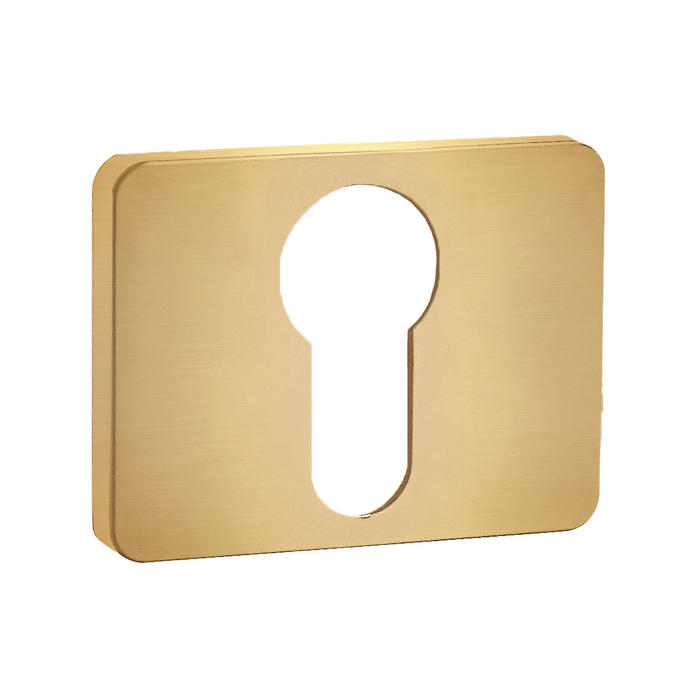 Szyld Krótki Prostokątny Wkładka Złoty Kuchinox LK7_G02A do Klamki MALI